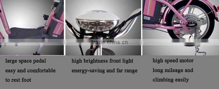 2015 new model 48v 240w low price city mini china electric motor bicycle