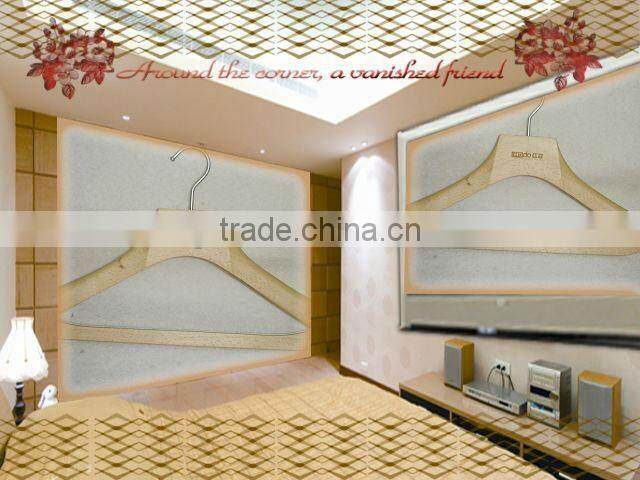 DS29 slap-up mens wooden suits hangers