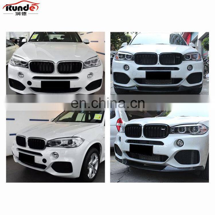 RUNDE X5 F15 MP Style carbon fiber Front Lip For BMW X5M Sport Utility 4-Door Front Bumper Lip 2014-2018