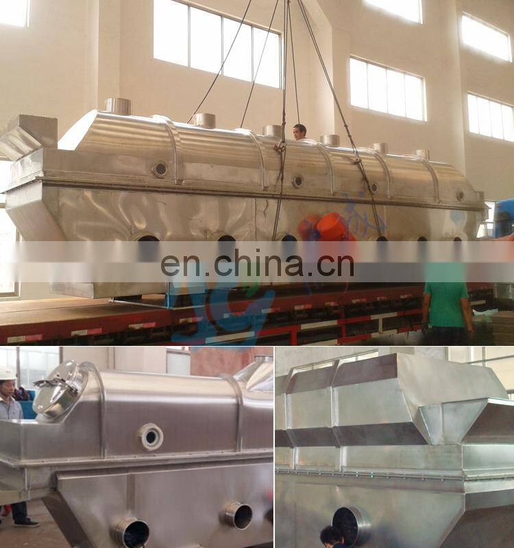 China Manufactory ZLG Fluid bed dryer for food /sea/ granule Salt