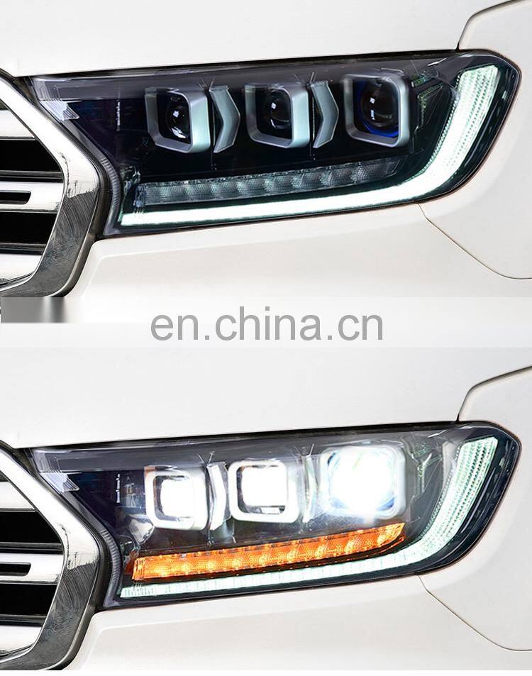Auto Headlight Body Part Car Led Head Lamp Head Lights For Ranger 2015+