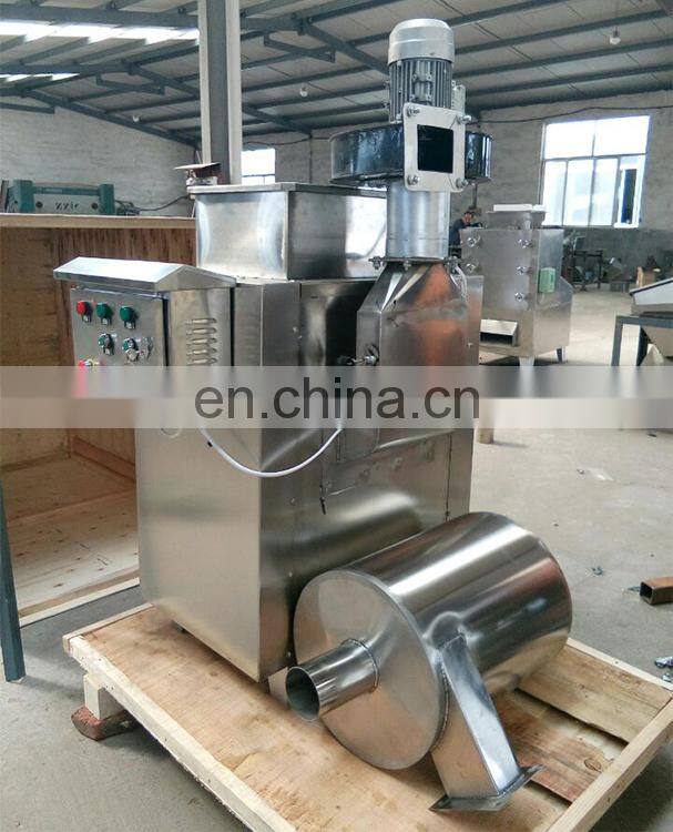 Best price low broken rate coco shelling machine cocoa bean peeling machine