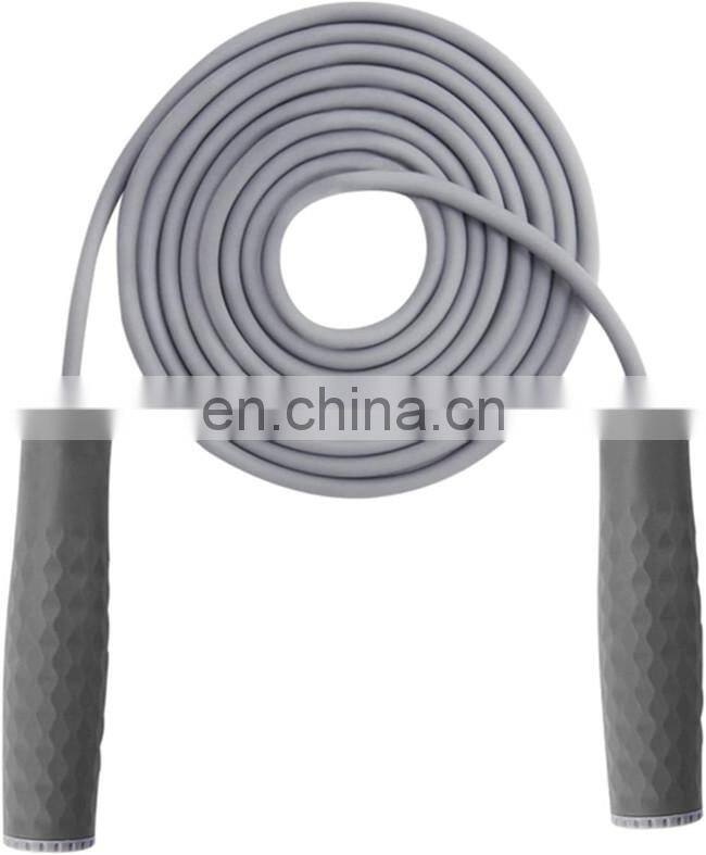 Professional Adjustable weighted Jump Rope with Aluminum Alloy Handle and Silicone Handle Coat