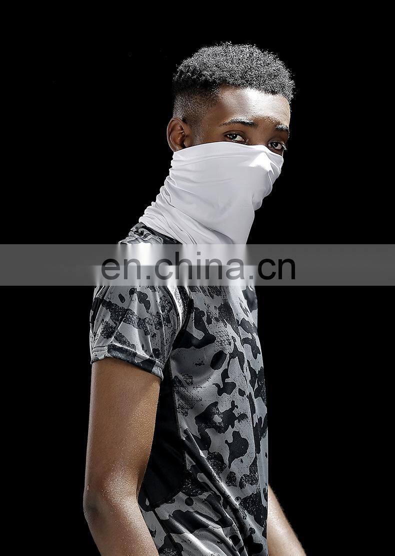 Summer outdoor sunscreen bib cover men's neck guard riding mask magic face towel thin ice silk anti-ultraviolet headscarf