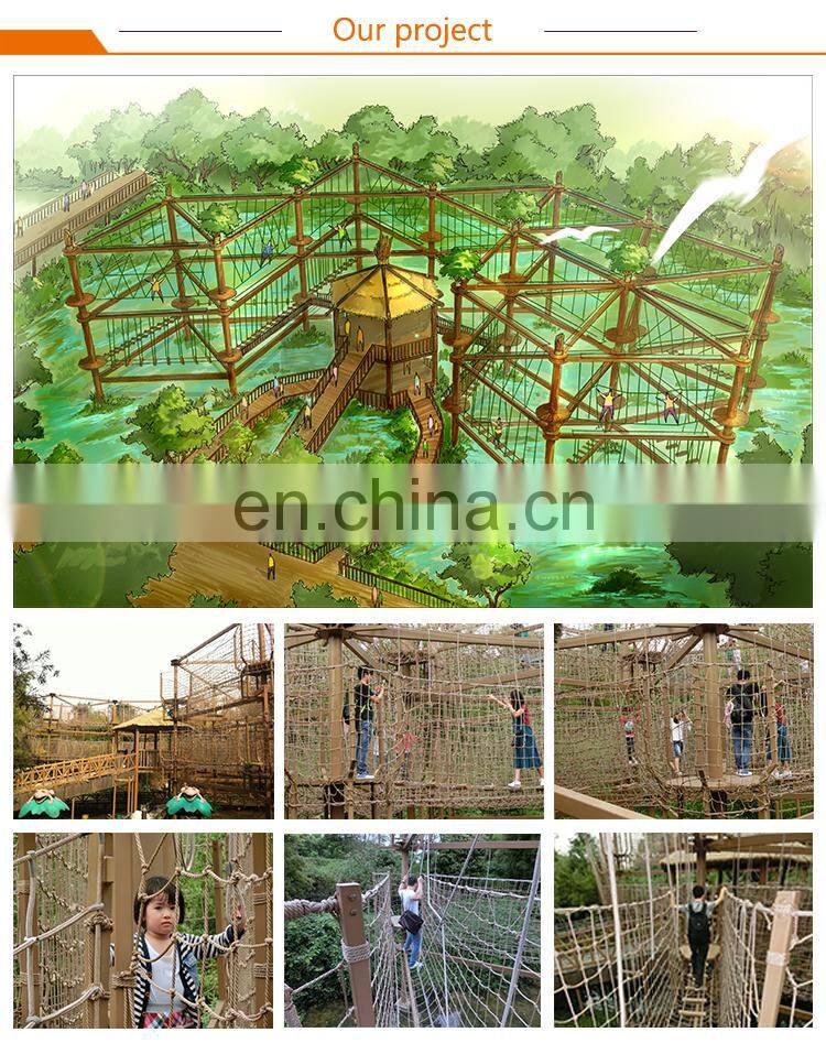 Treetop Adventure Park Ropes Course with Ziplining