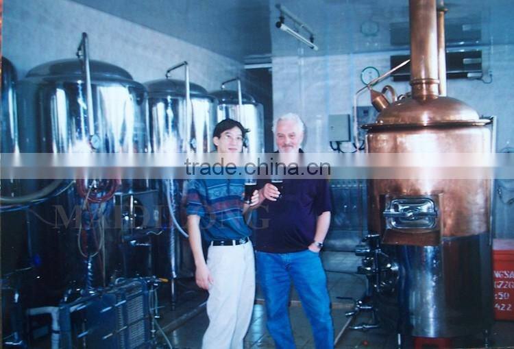 Craft beer mirror polishing stainless beer fermenter tank