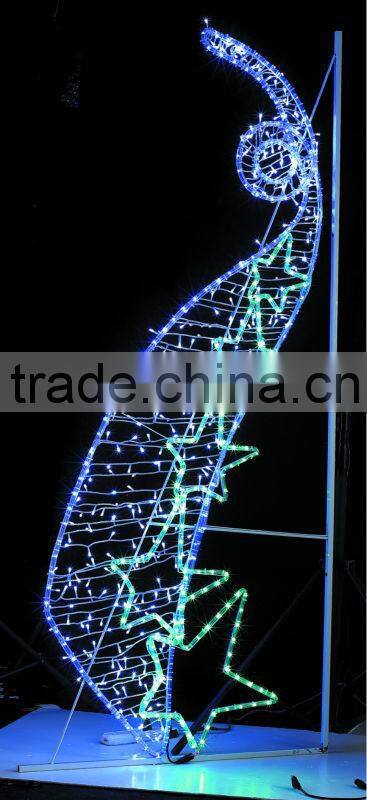 Christmas motif decorative light for street