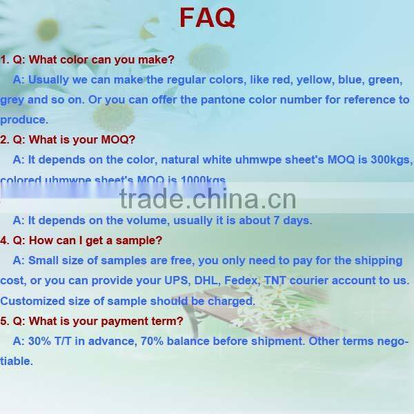 100mm diameter white HDPE stock rods