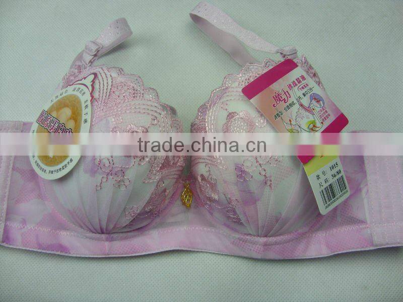 1.75USD 32-38B Cup Thin Foam Light Foam Ladies Sexy Bra With Massage Fucntion (gdwx092)
