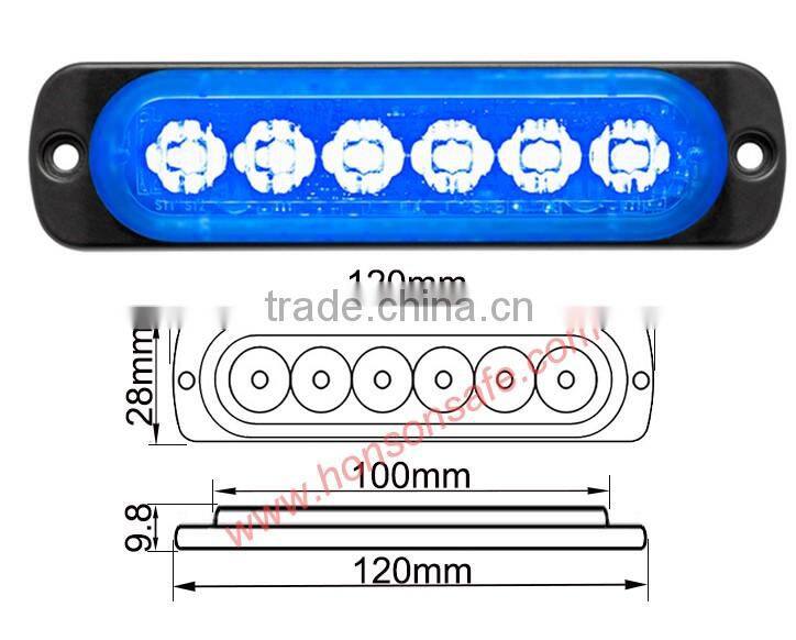 3W LED security car lights Strobe Lighthead HF-160