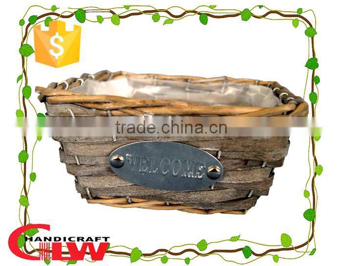 wooden design garden flower pot,antique flower pot, garden flower pot(set of 3)