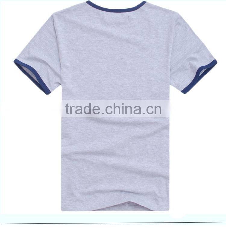 2016wholesale high quality cheap custom t-shirts for men