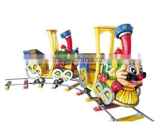 Amusement park kids electric train