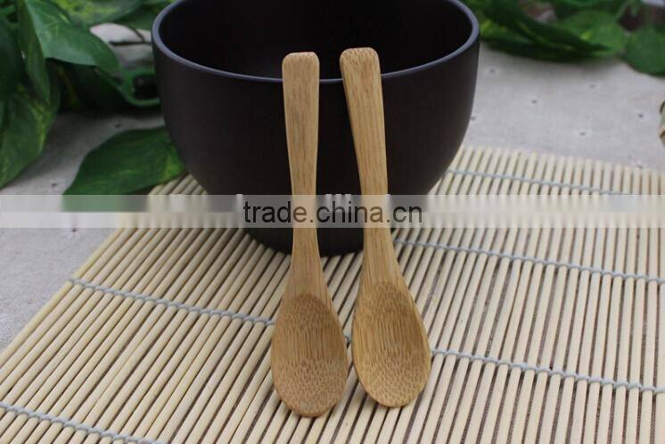 YangJiang supply fashional high quality mini bamboo spoon