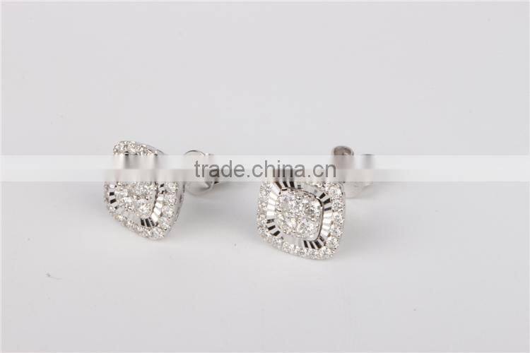 Hot sale stud earring 18 K gold jewelry sets