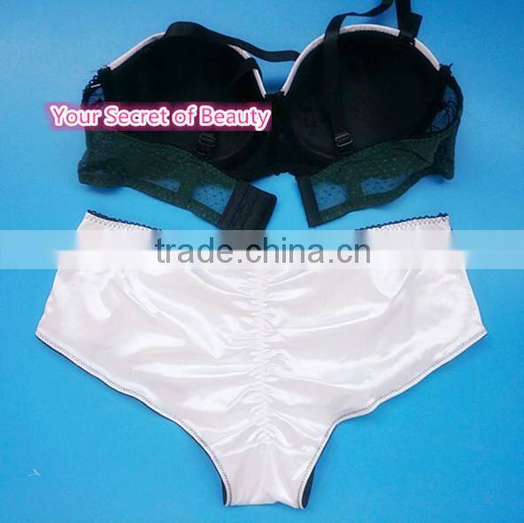 Fancy Plus Size Underwear Set, Women Lingerie