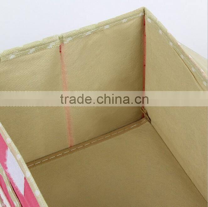 AN1060 ANPHY colorful non-woven fabric cloth storage box & bin 38*25*25 cm,26*20*17 cm