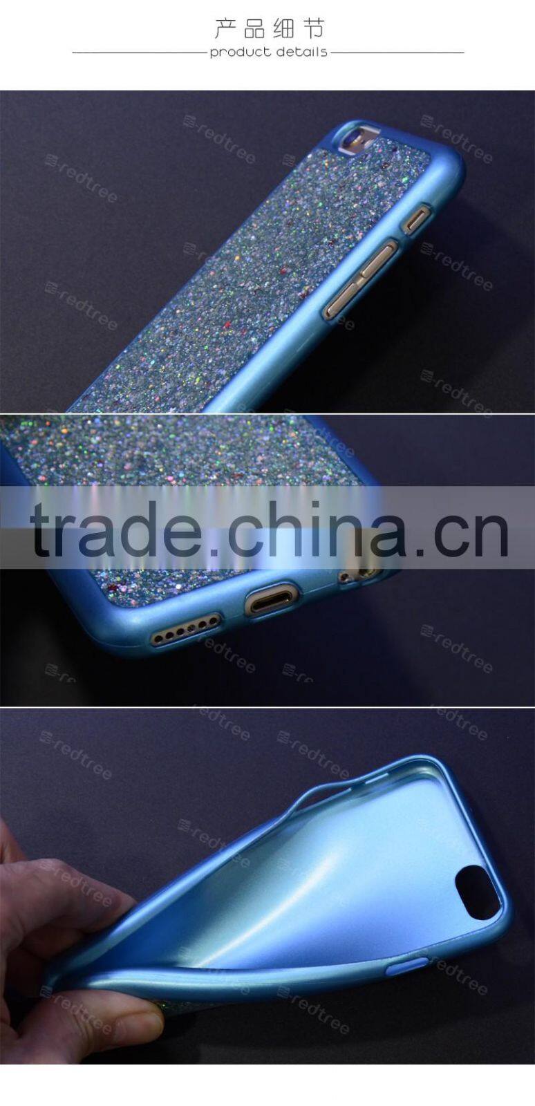 Eletroplate TPU Material and Compatible Brand phone case for samsung galaxy s7