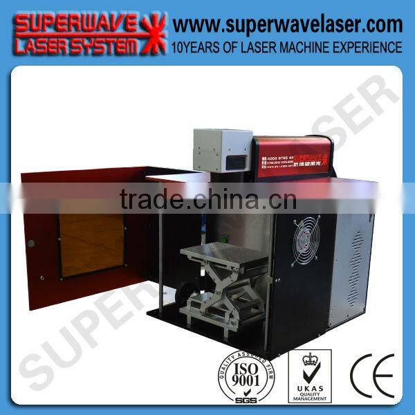 inclosed type desktop fiber laser marking machine for Metal and Nonmetal