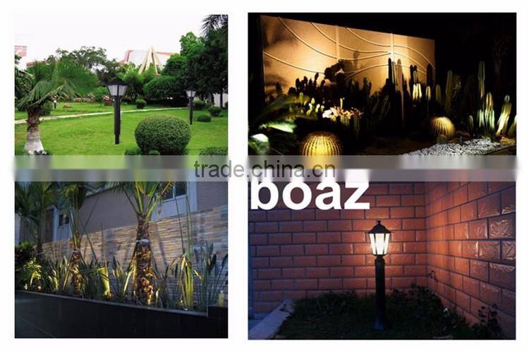 Hot sale solar power color-changing LED lawn lamp