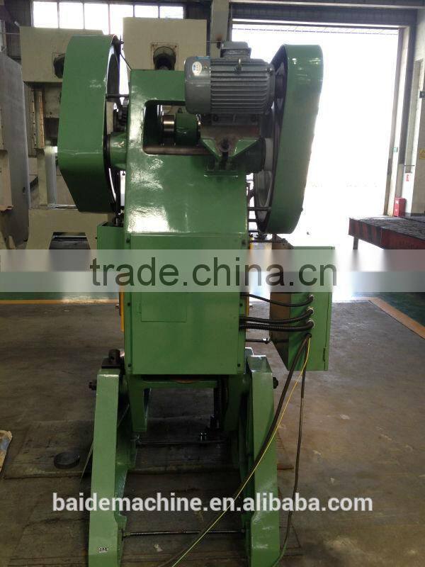 J23-60T80T hole stamping press machine for aluminum profilestainless steeliron with high speed