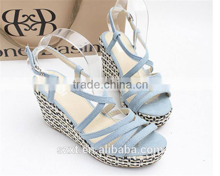 no heel wedge shoes women shoes summer sandals European women shoes summer sandals