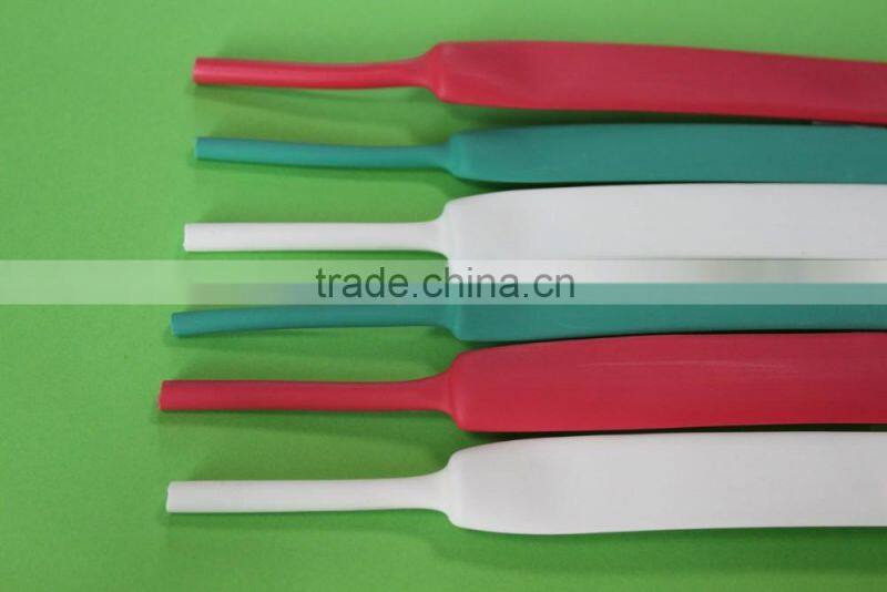 China wholesales UL approved low smoking single wall 2:1 heat shrink sleeve