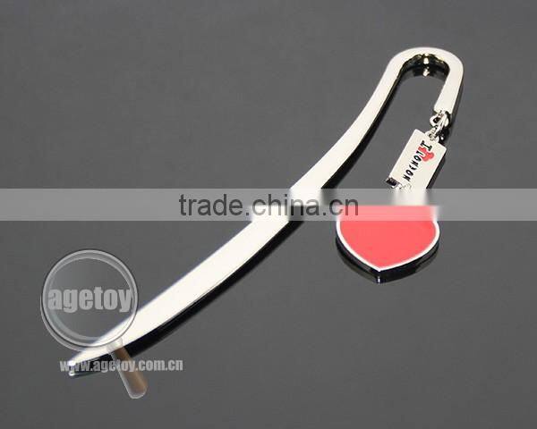140MM Letter Knife I LOVE LONDON Souvenir Stationery Red Heart Shaped Promotional Custom Metal Bookmark