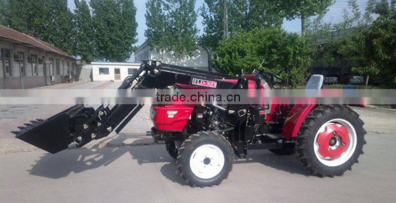 Good quality Taishan 4x4 cheap compact tractor with loader and backhoe