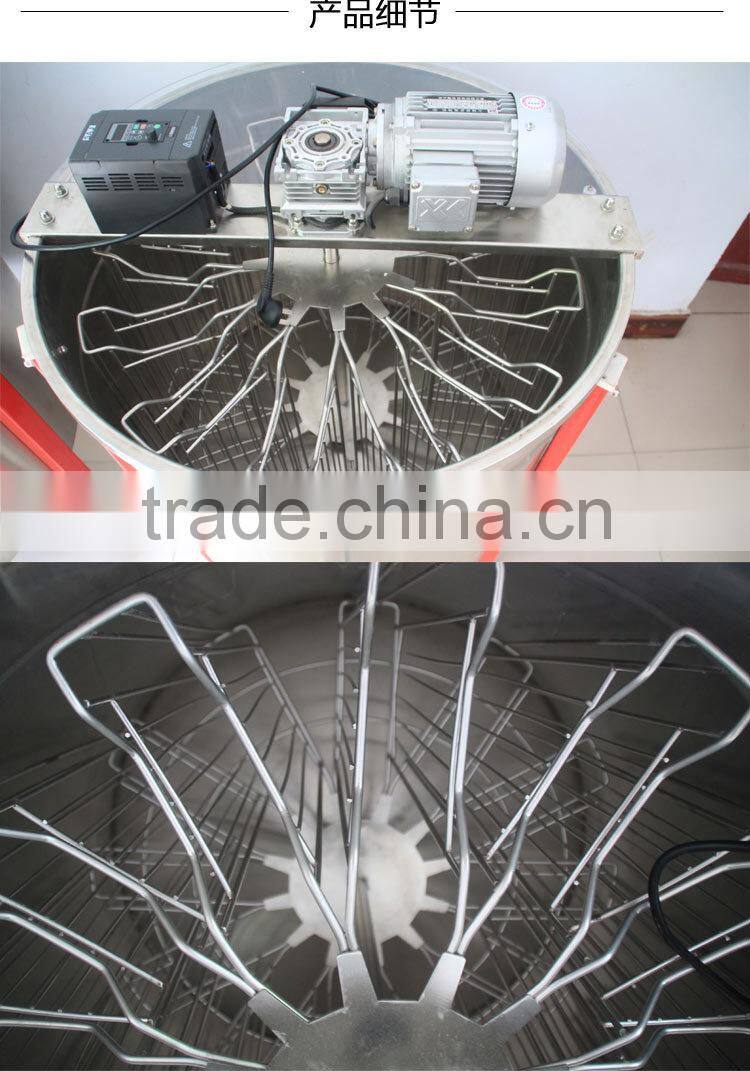 Hot sale 12 frame electric stainless steel honey extractor beekeeping equipments 2/3/4/6/8/12/24 frame honey extractor