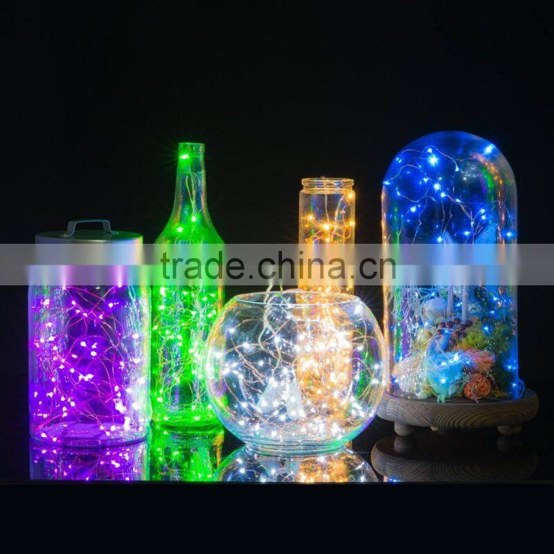 6V 1.8W Battery Powered Outdoor LED String Light Ultra Bright Strip Light Patio Garden Christmas Decor Light