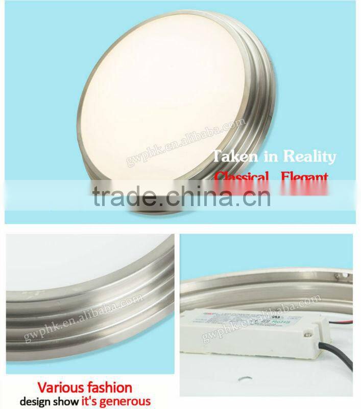 Luxury and high-end white round surface mounted Led ceiling light