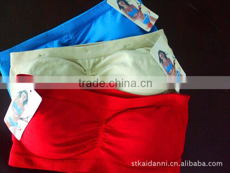 Fashion Ladies Seamless Bandeau Bra