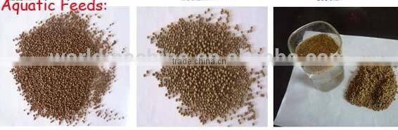 Aquatic fish/crab/shrimp feed machinery