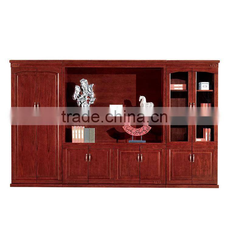 Embossed Classic Wood Lateral File Cabinet