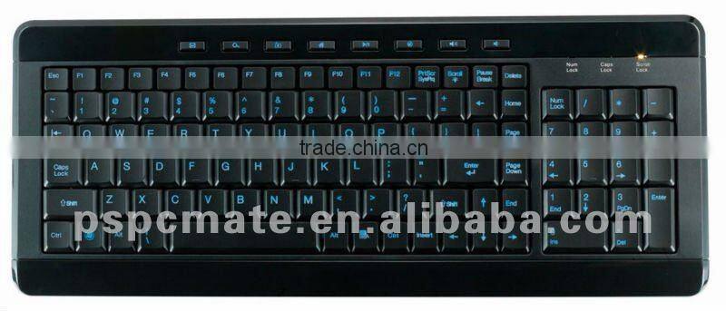 led keyboard light wired or wireless for desktop and laptop