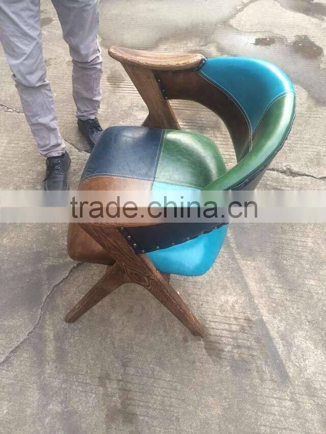 cheap hotel dining bistro chair ash wood furniture