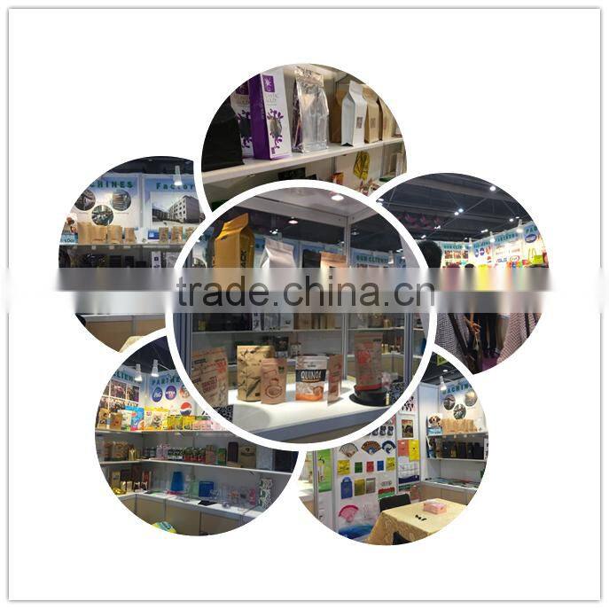 Wholesale empty biodegradable plastic with zipper tea bag packing plastic food packing bags stand up zipper bag