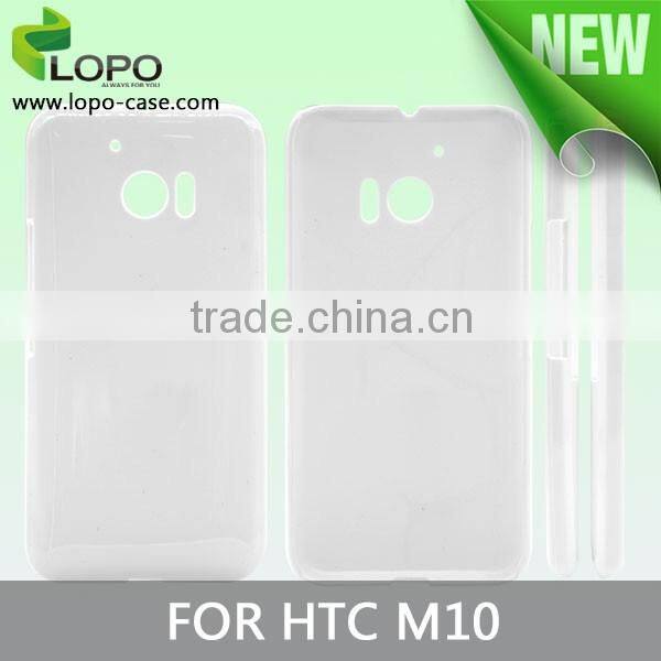 3D Sublimation Blank Polymer material Phone Case for HTC M10