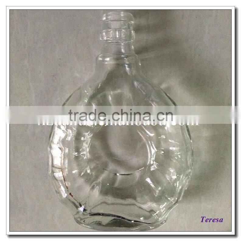 wholesale 100ml glass wine liquor bottle