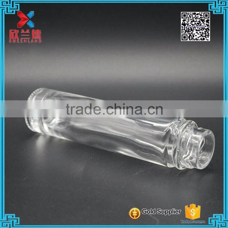 65ml Personal small Perfect Wide Mouth Glass Drinking Bottles With tin Lids