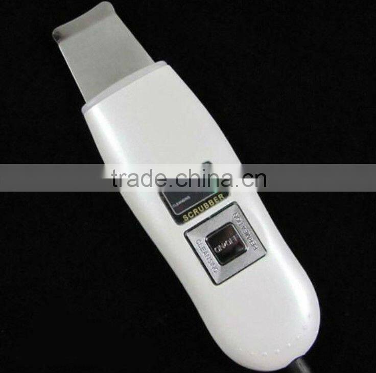 Handle mini Ultrasonic skin scrubber for sale