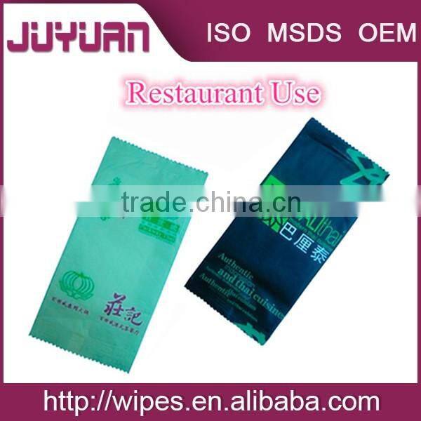 private logo OEM factory individual hand cleaning restaurant wet wipe