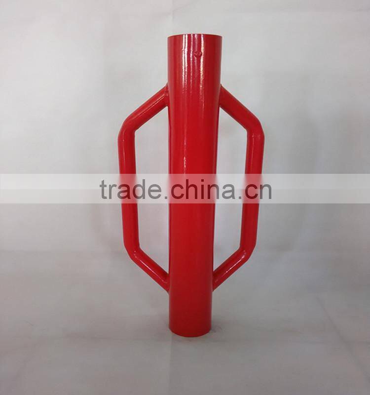 guardrail vibrating hand fence post hammer