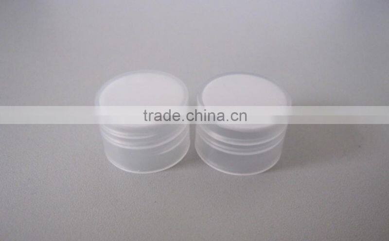 Smooth plastic scrrew cap