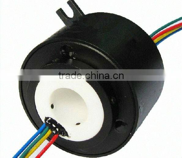 electric swivel through bore slip ring