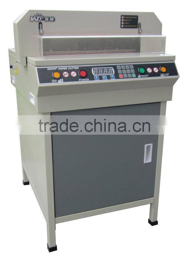 Professional manufacturer WD-450VS+ paper cutter