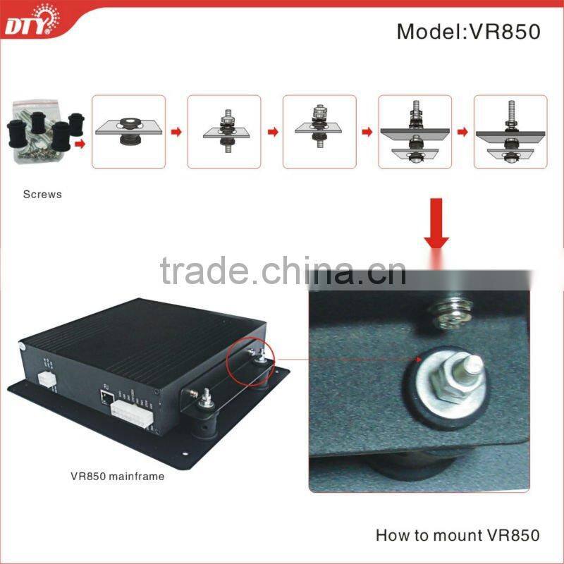 4 ch h.264 Mobile DVR with USB mouse control mode