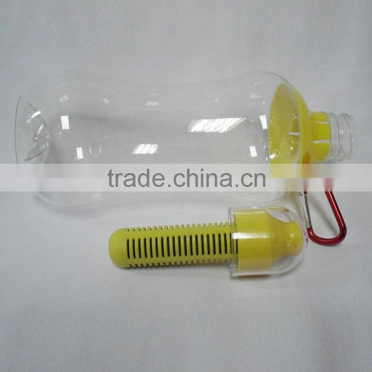 Shenzhen Wholesale 550ML BPA free Filter Bottle with Gfit Box