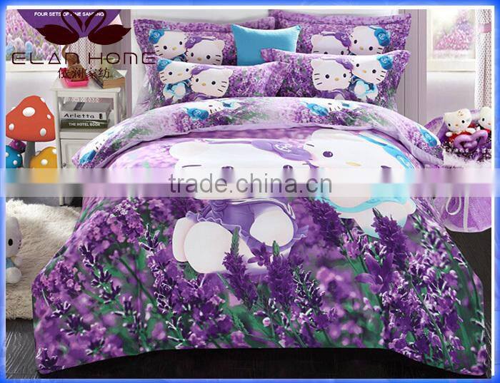 Best selling 100% cotton kids bedding wholesale